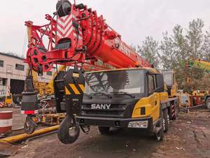 รถเครนติดรถเครน Sany 50 T พร้อมรถเครนบูมยืดไสลด์ในราคาต่ําสุด