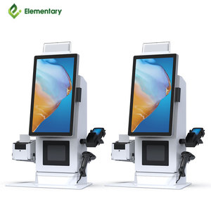 מסך מגע עם שירות עצמי pos kiosk עם קורא קיר ברקוד פנימי מותקן עצמי, פונקצית מסוף תשלום תשלום עם sdk - Product Image 1
