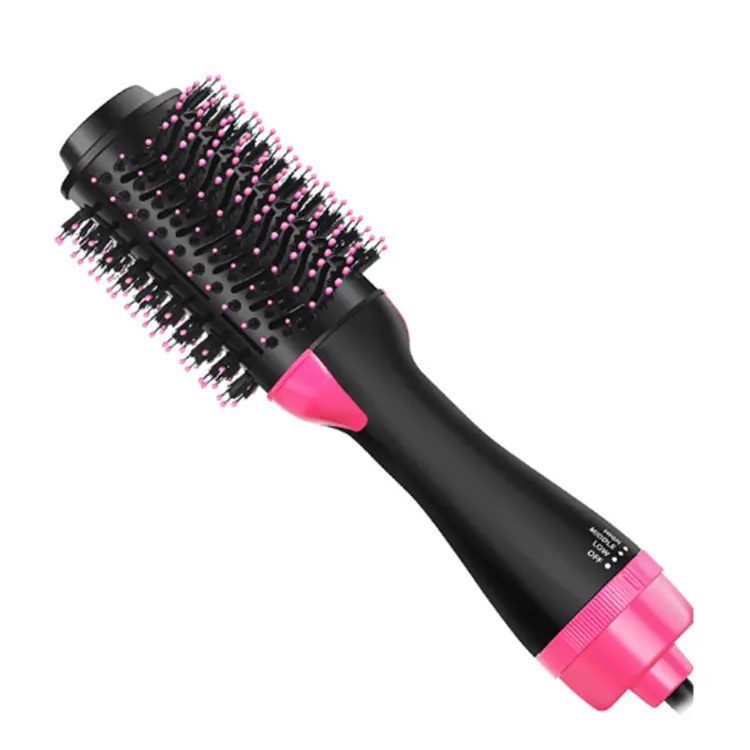 One-step Electric Hair Dryer Comb & Volumizer Multifunctional Infrared Ionic Hot Air Brush Comb Straightener