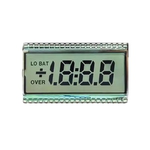 5.0V TN Display LCD pannello di vetro trasparente Display di segmento del produttore con 5.0V TN schermo LCD cifre - Product Image 1