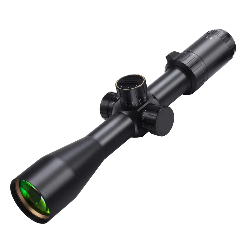 Tactical Hunting Scope 4-16X44 FFP First Focal Plane Optical Sights 30mm Wide Field of View Side Focus Scope OEM ODM