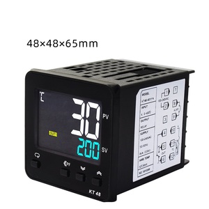 KT48 48*48 Relay <strong>SSR</strong> Dual <strong>Output</strong> Multiple Input LCD Intelligent <strong>PID</strong> <strong>Temperature</strong> <strong>Controller</strong> - Product Image 2