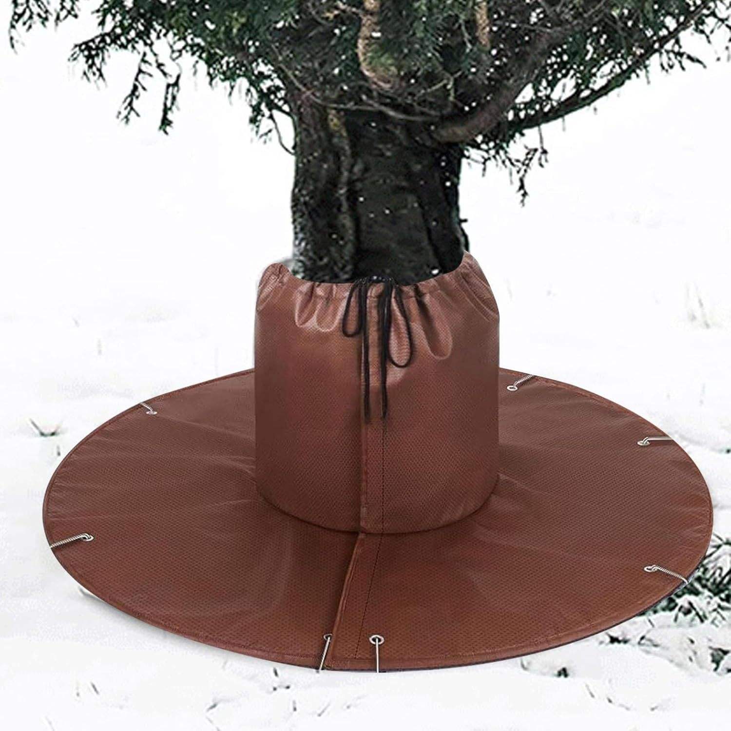 Brown 7 U-shaped ground pegs, aluminum foil cotton, 100*30*30 cm