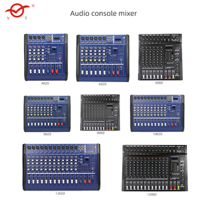 Küçük ses mikseri ses 4 kanal mikser profesyonel karıştırma konsolu dsp etkisi USB BT - Product Image 3
