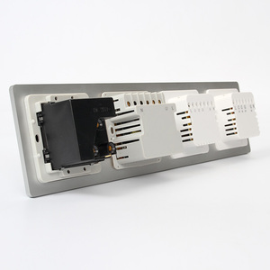Ultra-Thin <strong>Design</strong> 4-Connected Touch Curtain Control Bedside Control Panel with Universal USB Socket