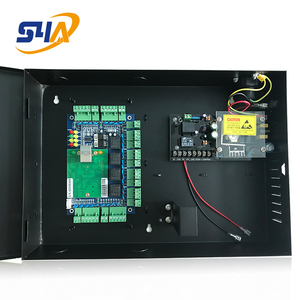 TCP/IP-Netzwerk Computer basiertes viertüriges Wiegand-Zugangs kontroll platinen system mit Zugangs netzteil - Product Image 3