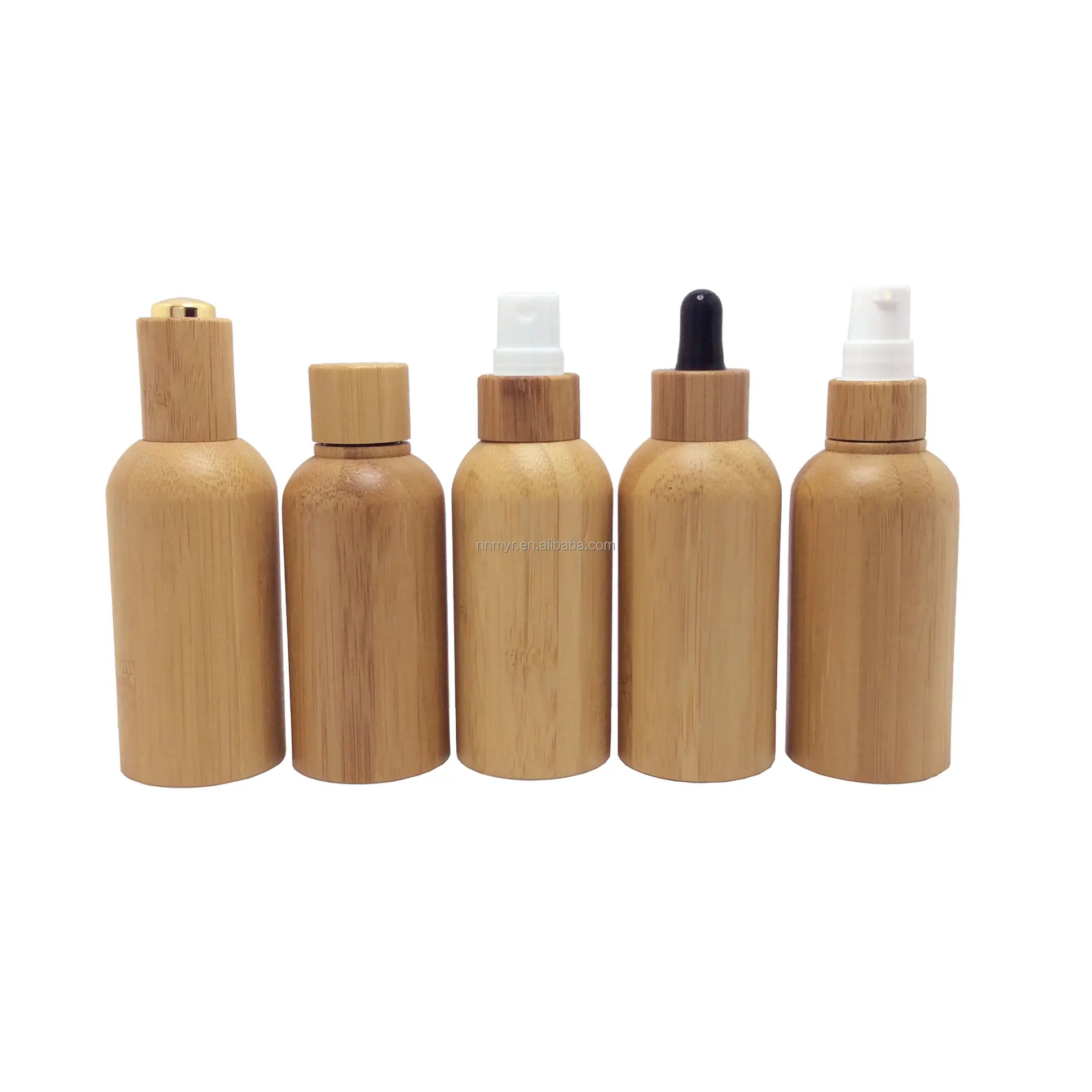 Producción personalizada del fabricante de 100% cajas de embalaje de bambú y madera biodegradables cajas de embalaje de cosméticos, joyero