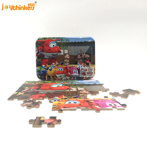 Colorful Fairy <strong>Tale</strong> Jigsaw Puzzle for Kids Portable Educational <strong>Toy</strong> for Early Imagination Development Tin Box Edition - Product Image 3
