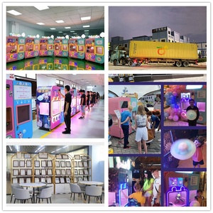 Red Rabbit New Automatic Windows Cleaning Function Cotton Candy Vending Machine Fully Source Factory - Product Image 4