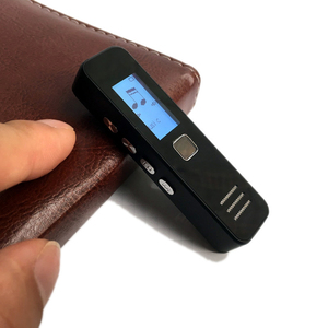 Grabadora de Voz digital profesional con inserción de tarjeta con altavoz incorporado Función de control de voz para clases Grabadora de reuniones - Product Image 5