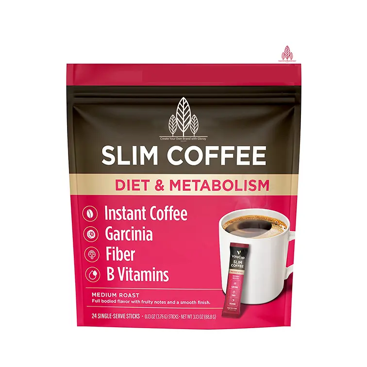Anında İnce kahve doğal sağlıklı kilo kaybı Keto kahve vücut zayıflama fabrika fiyat OEM