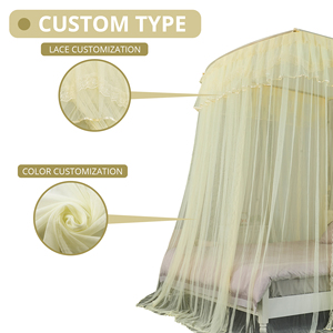 Mosquitera de poliéster para uso doméstico, mosquitera cuadrada retráctil para interior de adultos con patrón ondulado, para puerta - Product Image 6