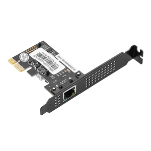Intel I225-V3ゲームPCIEカード2500Mbpsギガビットネットワークカード101001000MbpsRJ45有線コンピューターPCIE2.5GネットワークアダプターLAN - Product Image 5
