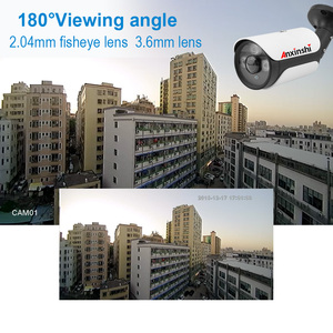 5MP 4 in 1 High Definition IR 180 Degree Viewing Angle Panoramic Security CCTV <strong>Analog</strong> Bullet Fisheye <strong>Camera</strong> - Product Image 3