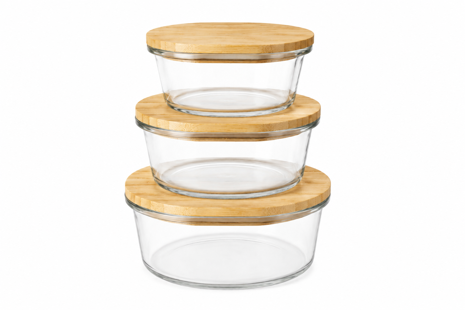 Bamboo Wood Lid