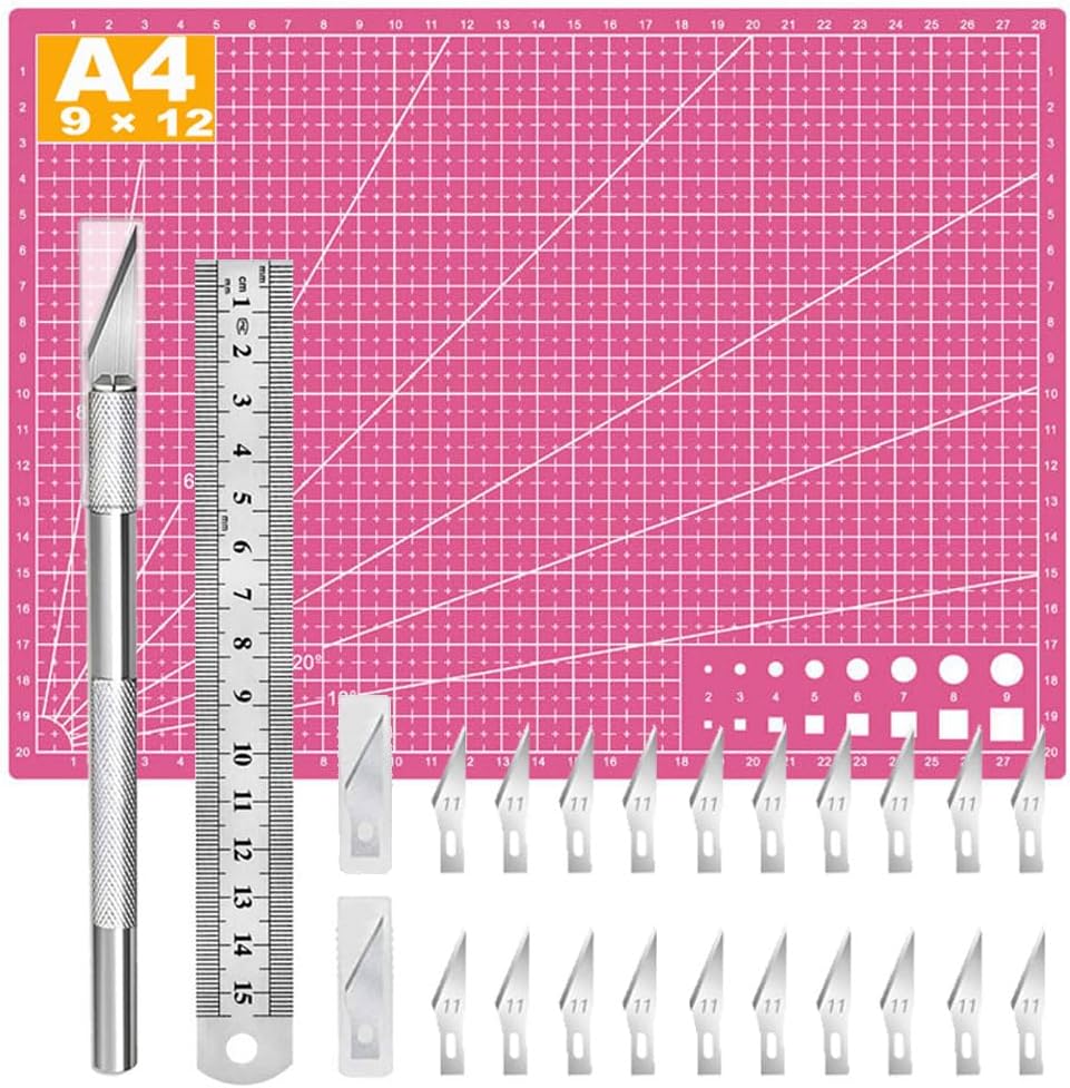 A4 rose-25 pièces