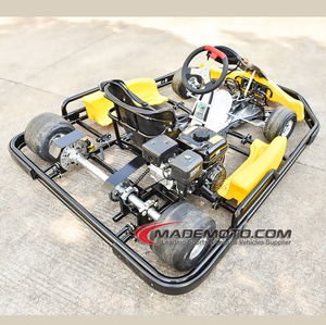 Yarış 2 zamanlı <span class=keywords><strong>125</strong></span> <span class=keywords><strong>Cc</strong></span> taşınabilir Go Kart 12v binmek yarış arabası değişken hız temizlik için