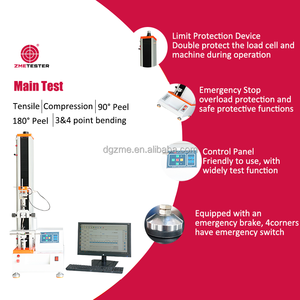 Labor computer 1kn Desktop-Zug prüfmaschine ASTM D3330 Stahlplatten-Klebeband-Haft prüfgerät - Product Image 3