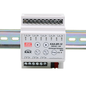 MEANWELL KAA-8R 16A 8 kanal KNX anahtarı aktüatörler panjur KNX otomasyon kontrol - Product Image 1