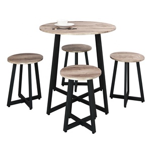 Hight Quality Dinner <strong>Table</strong> Modern Dinner <strong>Tables</strong> with Chairs Wood Round Dinner <strong>Table</strong> <strong>Set</strong> - Product Image 2