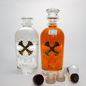 Chai Rượu Whisky Rượu Vodka Rượu Rum Tequila Rượu Mạnh Tùy Chỉnh Cao Cấp Có Nút Bần Bằng Gỗ - Product Image 5