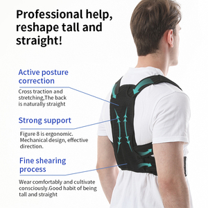 Có thể điều chỉnh lại Vai tư thế Corrector vành đai trở lại Brace tư thế Corrector cho gù chỉnh eo giảng viên - Product Image 3