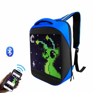 Zaino per Laptop con Display a LED con controllo App Fashion Cool DIY Pixel Art Animation zaino per programmazione moda uomo regalo unico - Product Image 3
