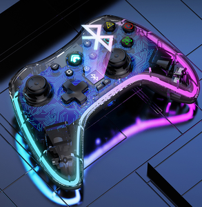 Neuzugang transparenter Shell-Controller für Nintendo Switch mit Light Turbo Gampad Switch Pro Controllern - Product Image 3