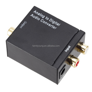 <strong>Analog</strong> to Digital Audio Converter ADC RCA <strong>Analog</strong> to Digital Optical Toslink Coaxial Audio Converter Adapter - Product Image 3