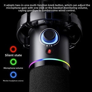 For Maono Pd200X Dynamic Wired Radio Microphone for <strong>Computer</strong> Live Broadcast Cardioid Polar Pattern with XLR Connector for Studio - Product Image 3