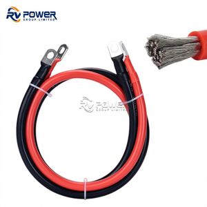 Sae O Ring Terminal konnektörler demeti tel hızlı kes kablolama için motosiklet araba 10 AWG pil şarj kablosu - Product Image 1