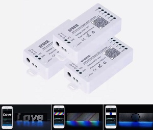 Wifi Art-Net цифровой светодиодный контроллер SP801E диммер программируемые пиксельные светодиодные контроллеры для SK6812 WS2815 СВЕТОДИОДНЫЙ матричный панельный модуль - Product Image 6
