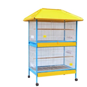 Özel Logo açık Hoei kuş kafesi büyük pirinç kuş kafesi Perrot kafesleri taşıyıcılar evleri kuş/ - Product Image 1