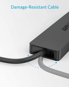 Anker 4ポートUSB3.0ハブ2フィート拡張ケーブル付き超スリムデータUSBハブSuperSpeedデータ - Product Image 6