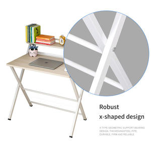 Escritorio de ordenador plegable simple y moderno instalación gratuita escritorio de casa mesa de ordenador de escritorio - Product Image 5