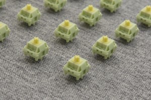 HMX สวิตช์กรวดทรายแบบตรงสวิตช์5 PIN 45g สำหรับคีย์บอร์ดเชิงกล - Product Image 6