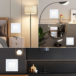 Tawoia 1 Gang 1 yollu güç anahtarlı duvar anahtarları anahtarı ve ev için soket - Product Image 6