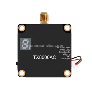 AKK超長距離8W VTX TX8000AC UAV部品4.9G-6G超広帯域96CHビデオ送信機FPVドローンスペアパーツキット