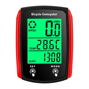 Wired Bike <strong>Computer</strong> 19 <strong>Functions</strong> Touch Bike Speedometer Odometer Waterproof Bicycle <strong>Computer</strong> with Backlight