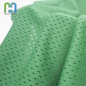 <strong>Running</strong> Singlet <strong>Mesh</strong> Knit Fabric Nylon Polyester Honeycomb Fabric for Sublimation Custom Sportswear Tracksuit - Product Image 1