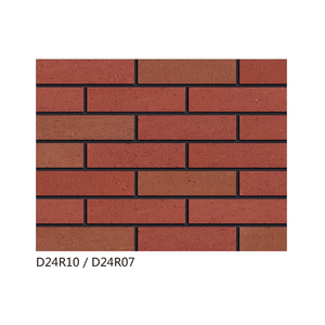 Chất lượng cao tùy chỉnh bên ngoài phải đối mặt với bao gồm mỏng dài đỏ đất sét dây cắt klinker gạch gạch - Product Image 5