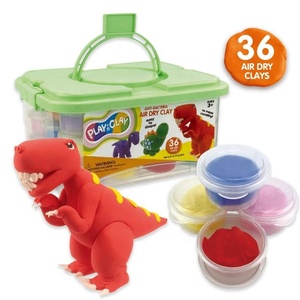 Newest Design Factory OEM Educational Light <strong>Clay</strong> Crafts Toy 36 Colors Anti-Bacteria Air Dry Modeling <strong>Clay</strong> Crafts for Kids Art - Product Image 1