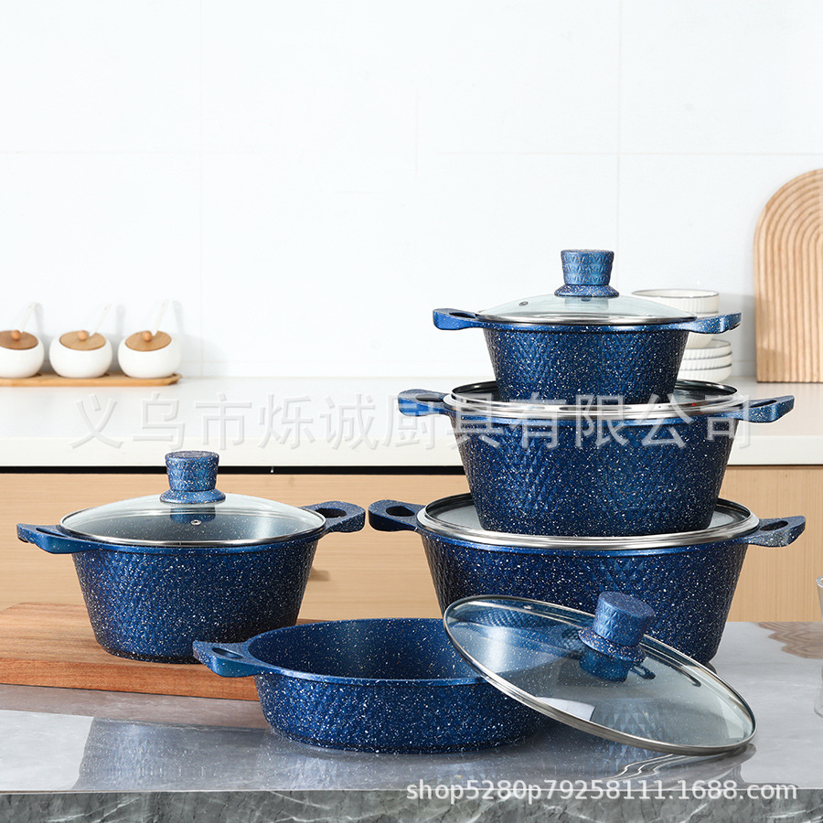 Ensemble de dix pièces Sapphire