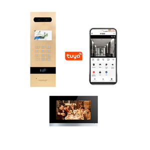 Appartamenti durevoli Muti-funzione Ip videocitofono campanello Tuya con videocamera sistema di videocitofono