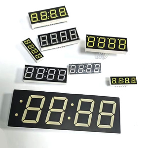 Verschiedene Farben ultra Bright 7 Segment LED-Anzeige 4-stellige LED-Anzeige Segment anzeige