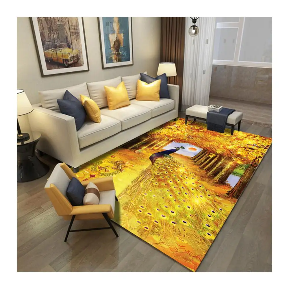 A buon mercato 3d stampa pavimento tappeto per soggiorno