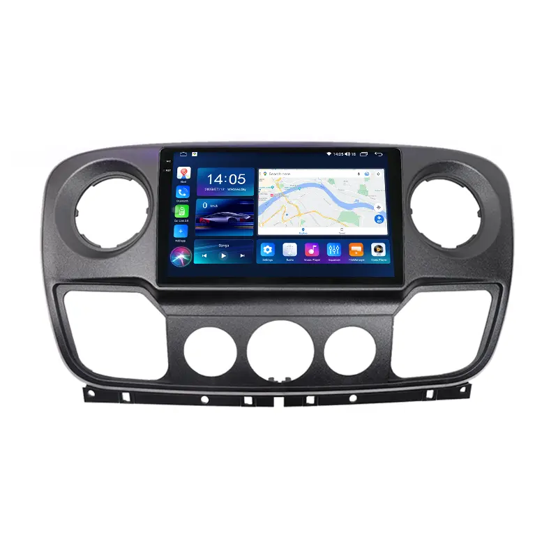 Autoradio Android 11 Voor Renault Master/ Nissan Nv400/Opel Movano 2010-2020 Auto Stereo Navigatie Carplay Dsp Ips No 2din