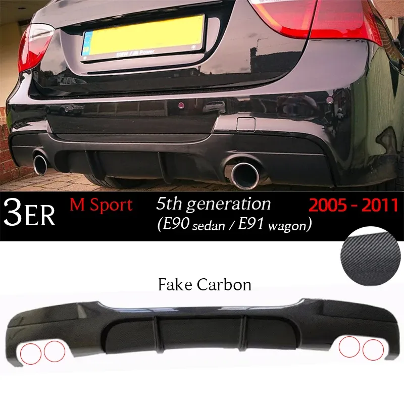 E90 22 carbono falso