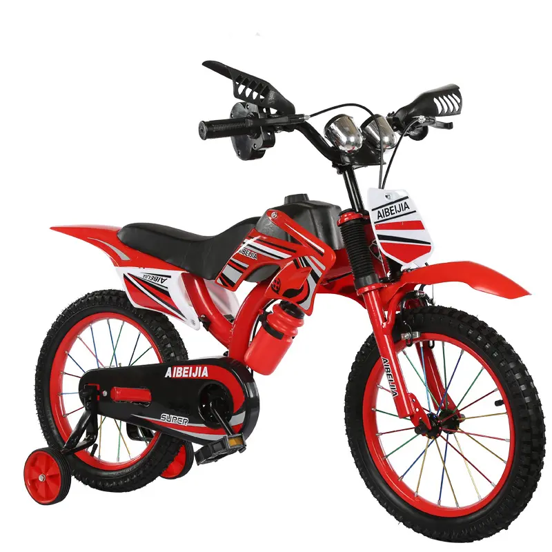 2020 nuevo modelo al por mayor bicicletas de paseo para bebés para bebé 12 14 16 18 20 diseño fresco AB cartón CKD embalaje motocicleta niños bicicleta