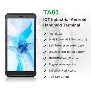 IOT Industrial Enterprise <strong>Mobile</strong> <strong>Computer</strong> 5.45&quot;Screen 4+64GB Android 9.0 Octa-Core Rugged 1D 2D QR Bar Code Scanner Handheld PDA - Product Image 2
